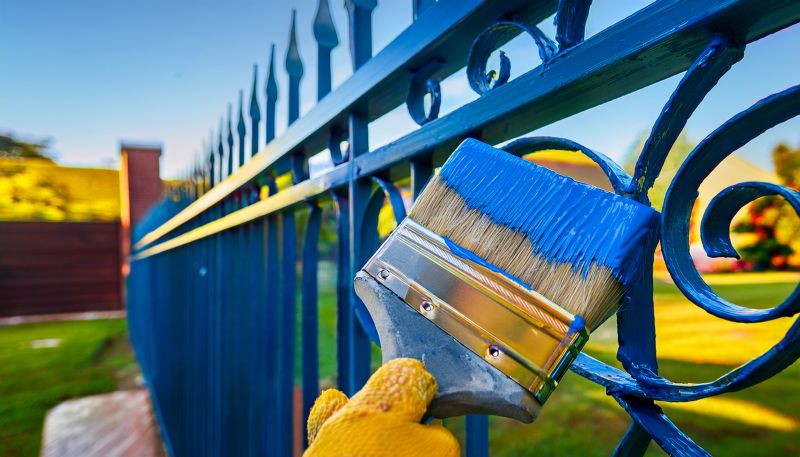 Wrought Iron Fence Painting - Wrought Iron Fence Painting Champlin, Minnesota